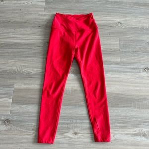 Beyond Yoga Red Leggings